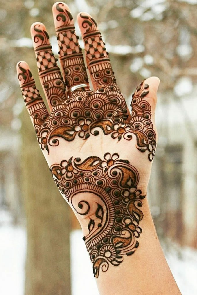 Beautiful Eid Mehndi Designs for Hands